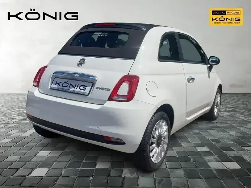 Gebraucht Fiat 500C Basis 69 PS (50 kW) 2023 Weiß Cabrio