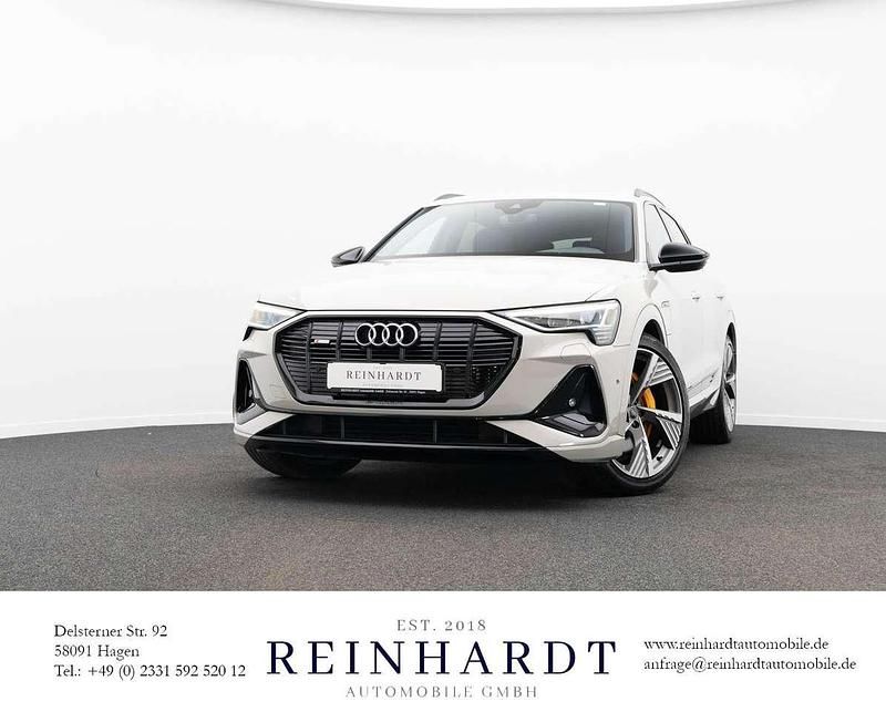 Siambeige metallic Gebraucht 2021 Audi e-tron S-Line SUV | 37.290 € (Fairer Preis) - Bild 1/3