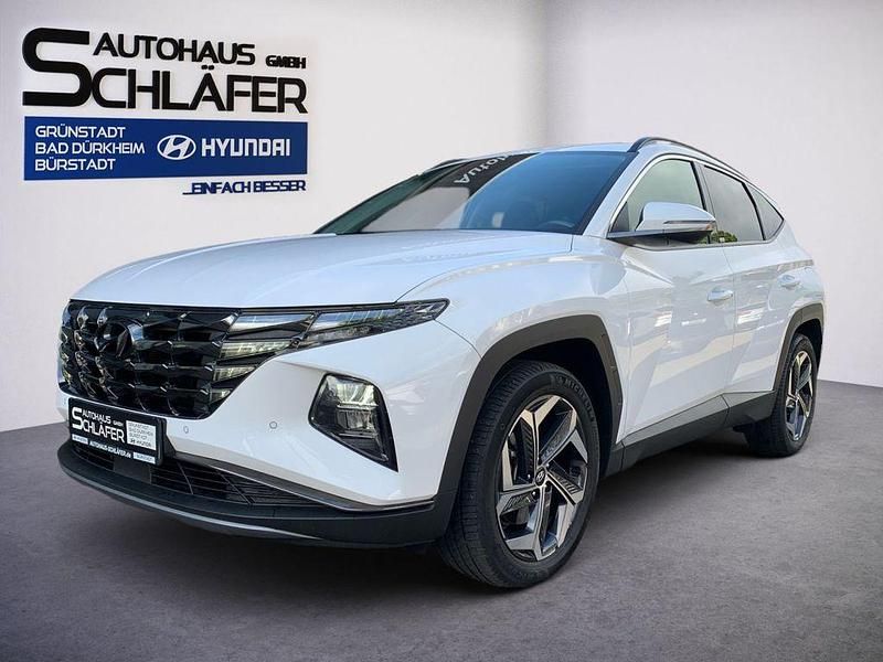 Polar white / sol Gebraucht 2021 Hyundai Tucson Trend SUV | 24.780 € (Guter Preis) - Bild 1/4