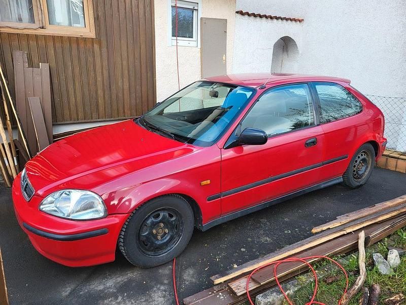 Gebraucht Honda Civic S 90 PS (66 kW) 1997 Rot Limousine