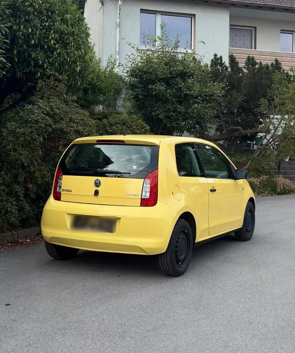 Gebraucht Skoda Citigo 60 PS (44 kW) 2012 Gelb Kleinwagen
