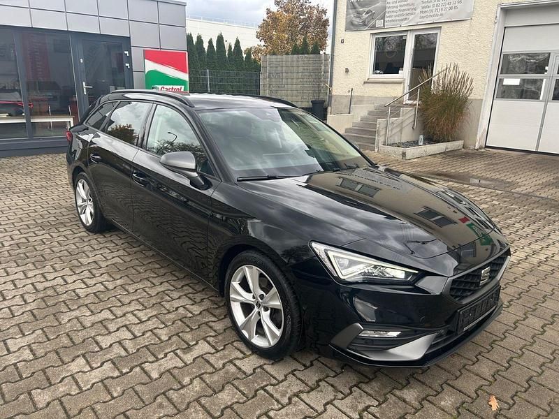 Schwarz Gebraucht 2021 Seat Leon FR Kombi | 17.980 € (Fairer Preis) - Bild 1/4