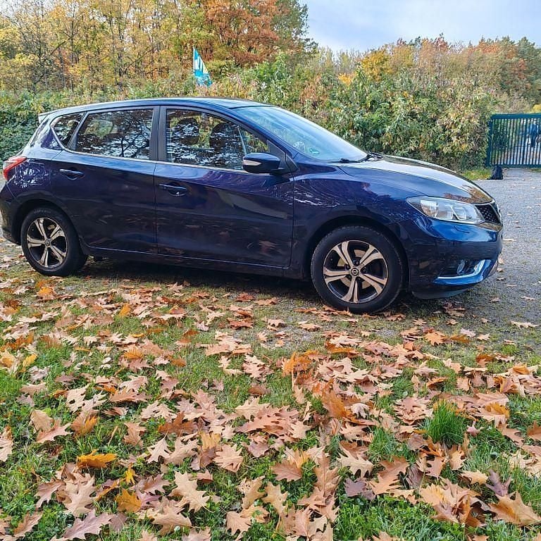 Gebraucht Nissan Pulsar Acenta 116 PS (85 kW) 2015 Blau Limousine