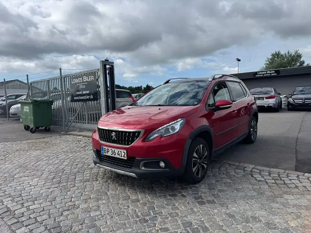 Gebraucht Peugeot 2008 Allure 110 PS (80 kW) 2017 Rot SUV