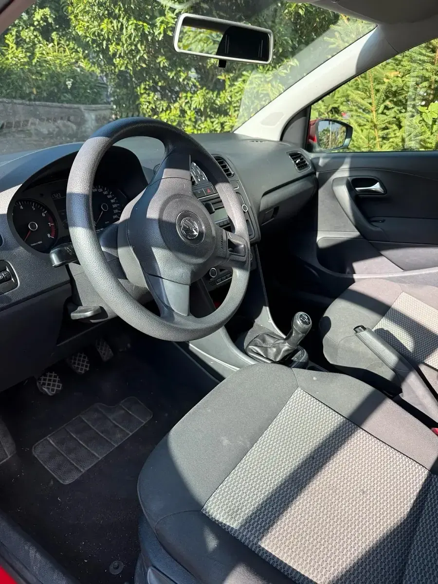 Gebraucht VW Polo 2012 Rot Kleinwagen