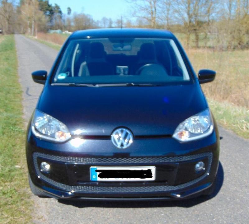 Gebraucht VW up! high up! 60 PS (44 kW) 2014 Schwarz Kleinwagen