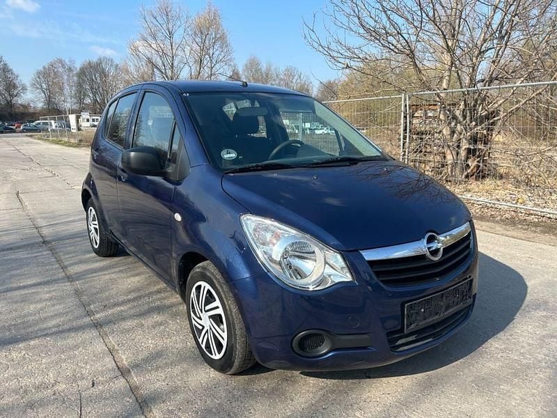 Gebraucht Opel Agila Basis 65 PS (47 kW) 2009 Blau Kleinwagen