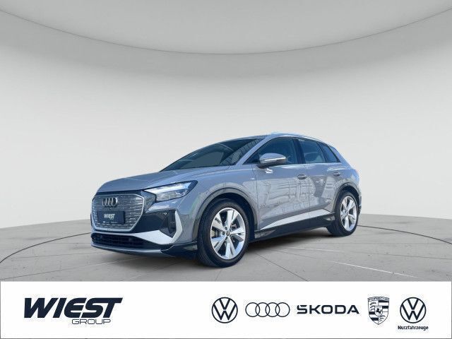 Kieselgrau Gebraucht 2022 Audi Q4 e-tron Basis SUV | 29.650 € (Fairer Preis) - Bild 1/4