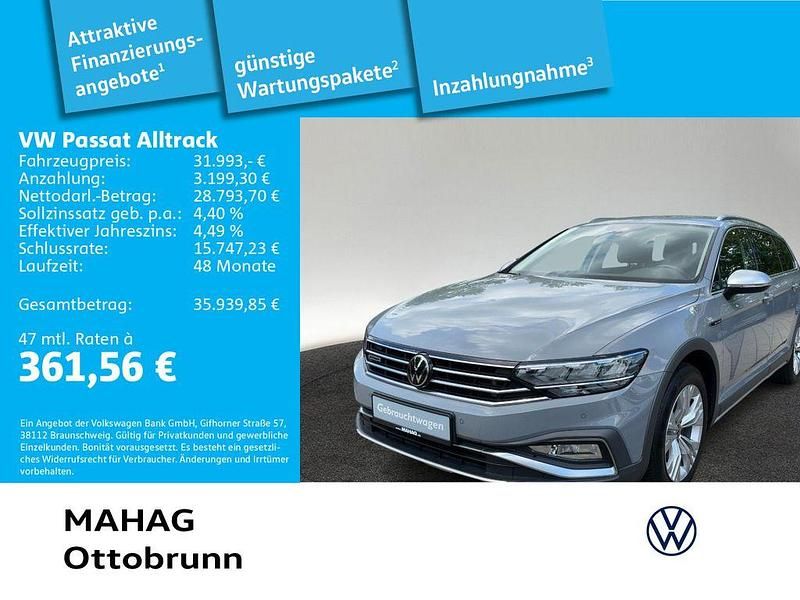 Grau Gebraucht 2022 VW Passat Alltrack Kombi | 31.993 € (Fairer Preis) - Bild 1/2