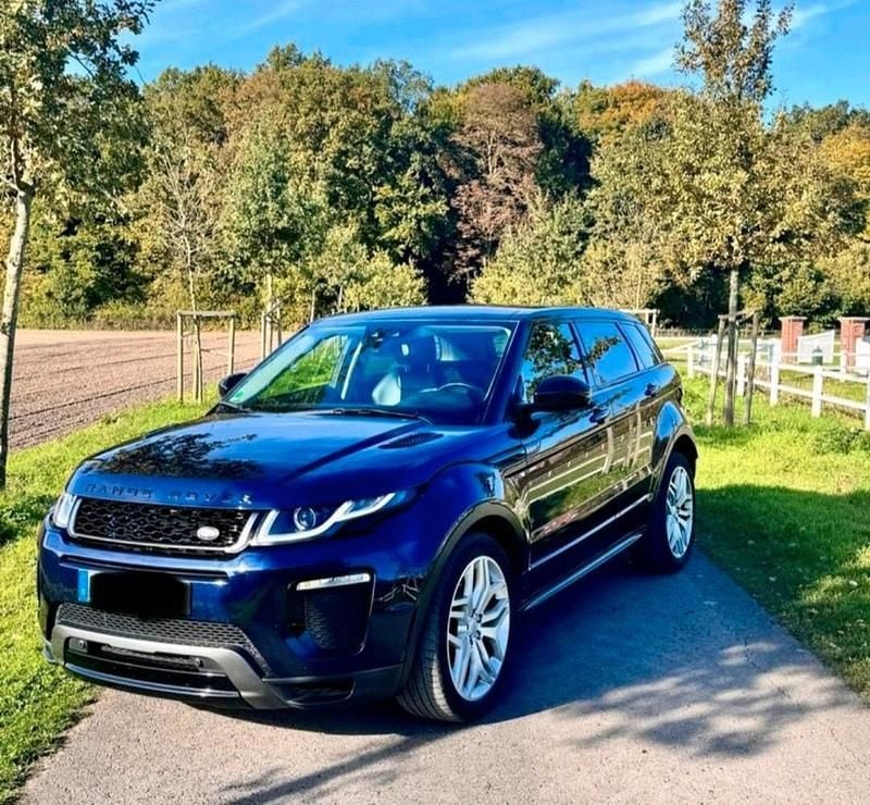 Blau Gebraucht 2015 Land Rover Range Rover evoque HSE SUV | 13.500 € (Guter Preis) - Bild 1/4