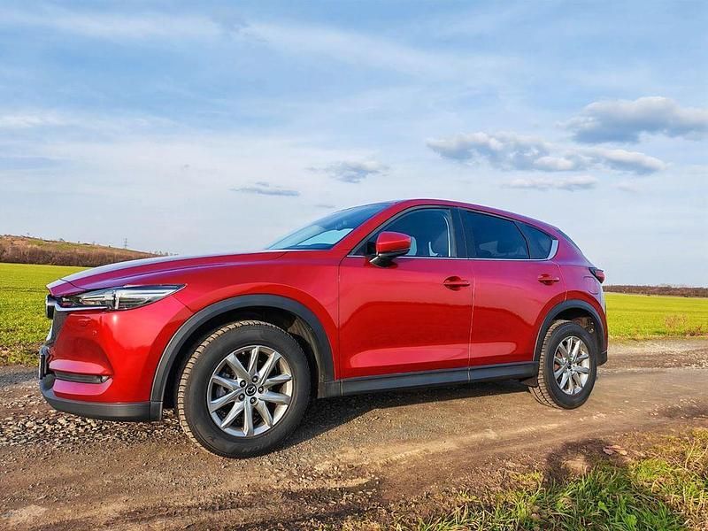 Gebraucht Mazda CX-5 Exclusive-Line 150 PS (110 kW) 2017 Rot SUV