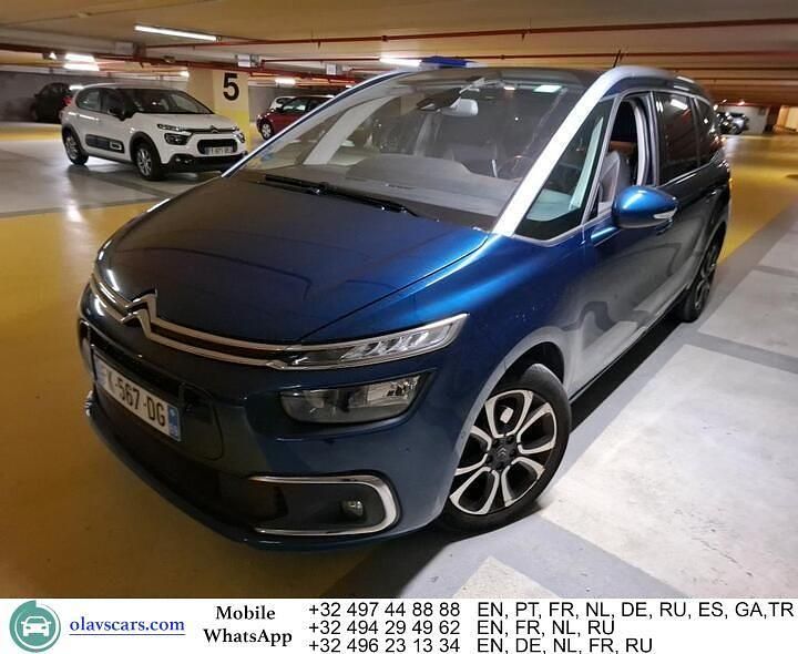 Blau Gebraucht 2019 Citroën Grand C4 Picasso Shine Van / Kleinbus | 12.705 € (Fairer Preis) - Bild 1/4