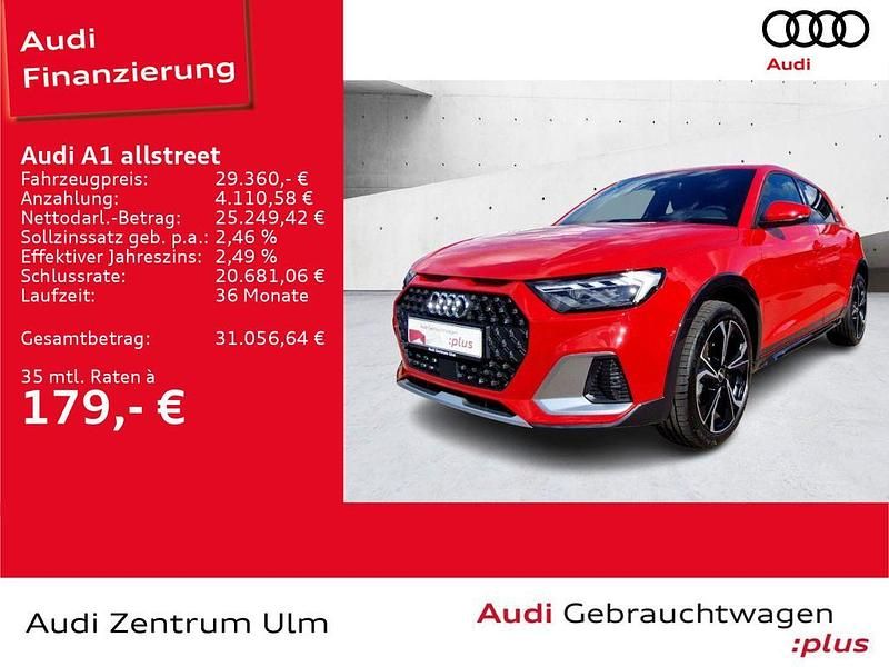 Rot Gebraucht 2024 Audi A1 S-Line Kleinwagen | 29.360 € (Fairer Preis) - Bild 1/4