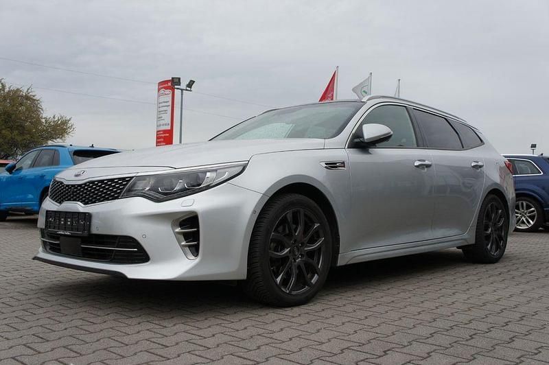 Gebraucht Kia Optima GT-Line 141 PS (103 kW) 2017 Silber Kombi