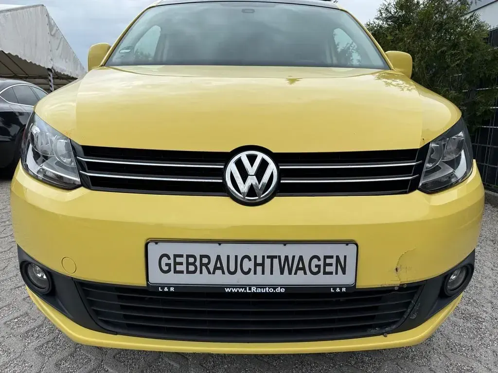 Gebraucht VW Caddy Edition 102 PS (75 kW) 2013 Gelb Van / Kleinbus
