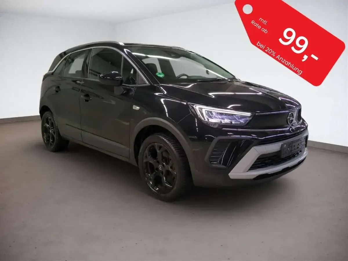 Gebraucht Opel Crossland Elegance 110 PS (80 kW) 2023 Schwarz SUV