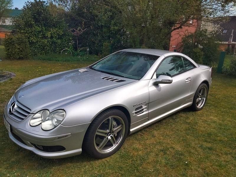 Silber Gebraucht 2003 Mercedes SL55 AMG AMG Cabrio | 19.500 € - Bild 1/4