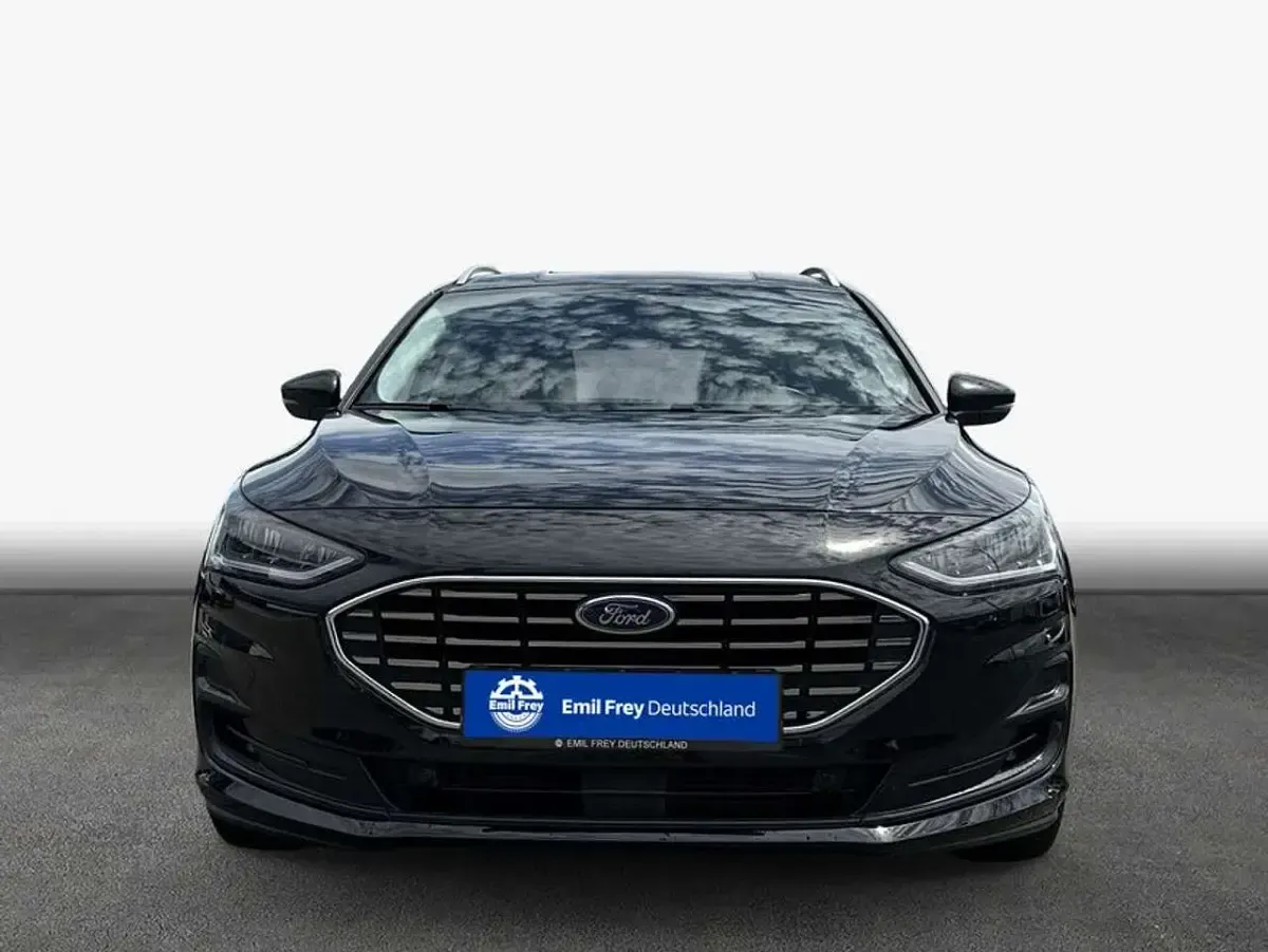 Gebraucht Ford Focus Titanium 125 PS (91 kW) 2022 Agate black metallic Kombi