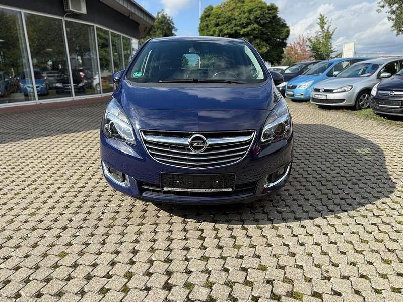 Blau Gebraucht 2017 Opel Meriva Innovation Van / Kleinbus | 10.990 € (Etwas zu teuer) - Bild 1/4