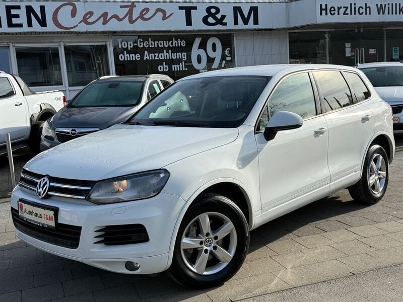 Weiß Gebraucht 2014 VW Touareg SUV | 10.990 € (Superpreis) - Bild 1/4