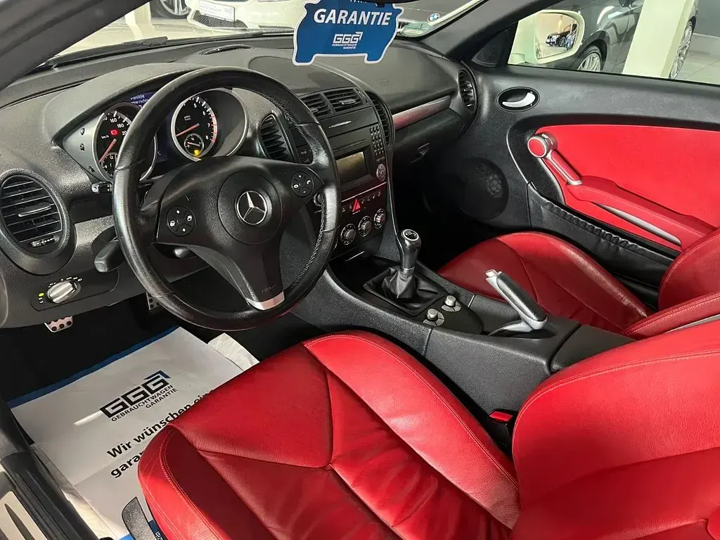 Usata Mercedes SLK200 184 CV (135 kW) 2008 Bianco Cabrio