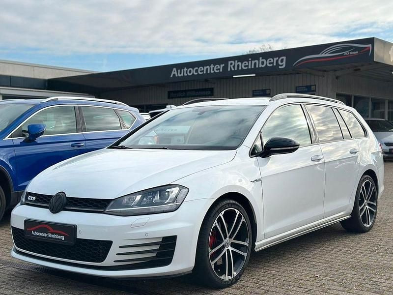 Weiß Gebraucht 2015 VW Golf VII GTD Kombi | 11.999 € (Fairer Preis) - Bild 1/4