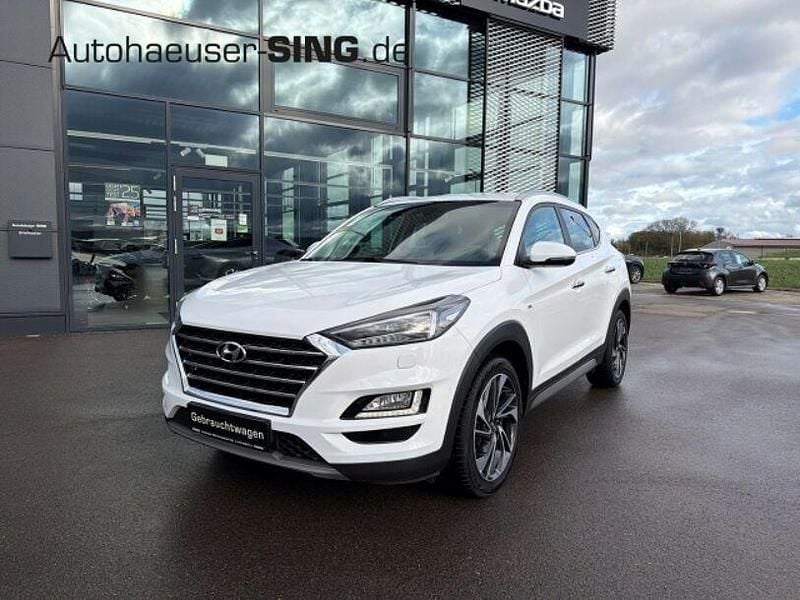 Polar white Gebraucht 2020 Hyundai Tucson Premium SUV | 20.990 € (Guter Preis) - Bild 1/4