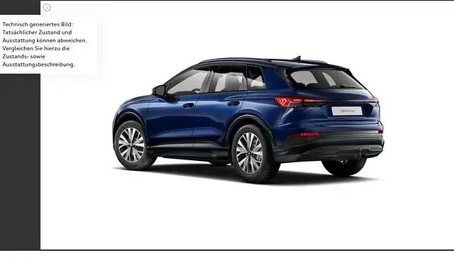 Gebraucht Audi Q4 e-tron Advanced 210 kW (286 PS) 2025 Blau SUV
