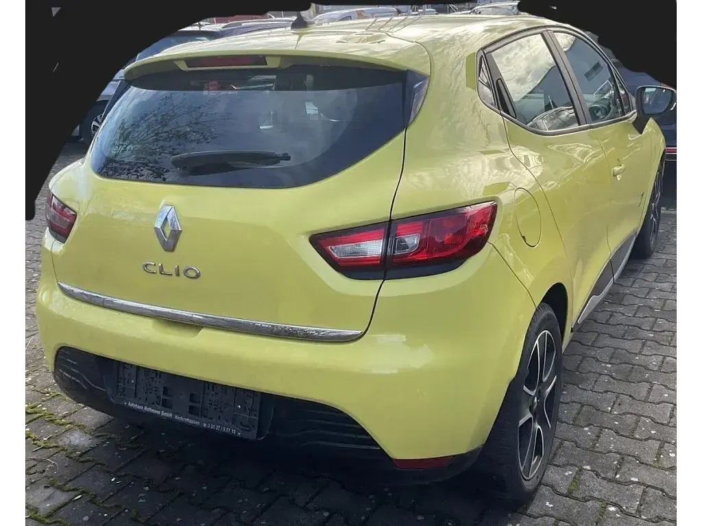 Gebraucht Renault Clio 73 PS (53 kW) 2012 Gelb Kleinwagen