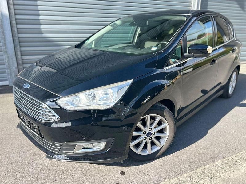 Gebraucht Ford C-MAX Titanium 125 PS (91 kW) 2015 Schwarz Van / Kleinbus