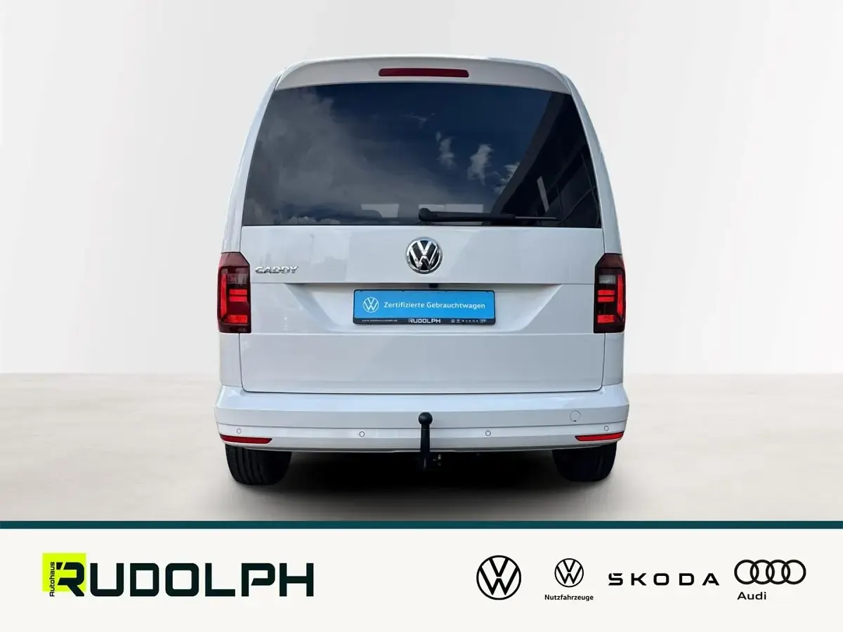 Gebraucht VW Caddy Highline 150 PS (110 kW) 2020 Candyweiß Van / Kleinbus
