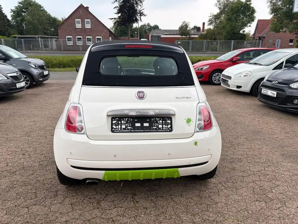 Gebraucht Fiat 500 86 PS (63 kW) 2012 Weiß Kleinwagen