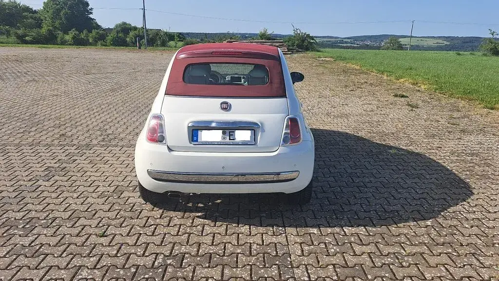 Gebraucht Fiat 500C Lounge 95 PS (69 kW) 2012 Weiß Cabrio