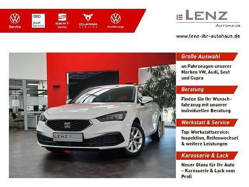 Weiss Gebraucht 2024 Seat Leon Limousine | 21.690 € (Guter Preis) - Bild 1/4