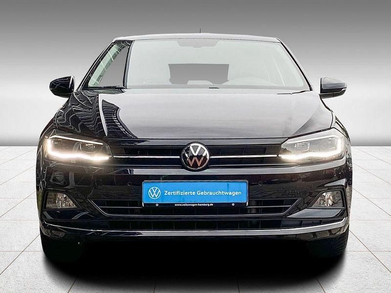 Gebraucht VW Polo Highline 95 PS (69 kW) 2021 Schwarz Limousine