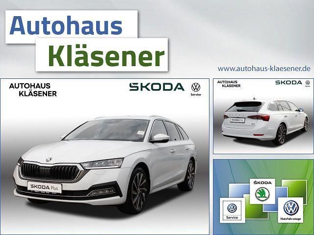 Gebraucht Skoda Octavia 150 PS (110 kW) 2023 Moonweiß metallic (weiß) Kombi