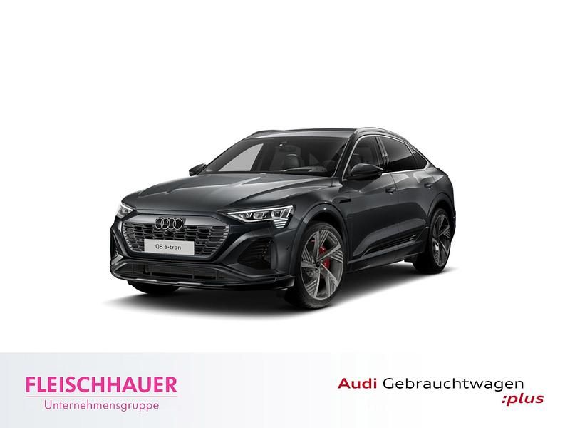 Grau Gebraucht 2024 Audi Q8 e-tron Advanced SUV | 70.990 € (Teuer) - Bild 1/4
