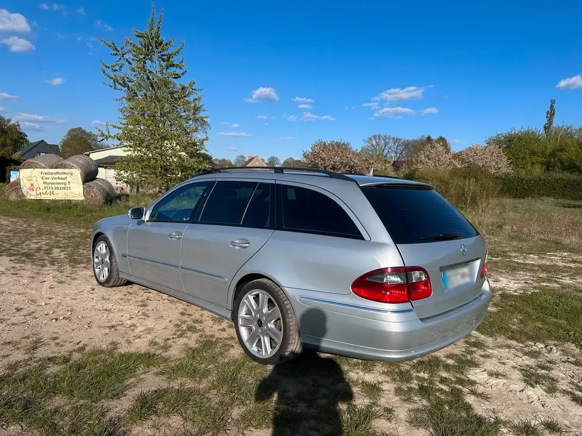 Brugt Mercedes E280 230 HK (169 kW) 2006 Sølv Stationcar