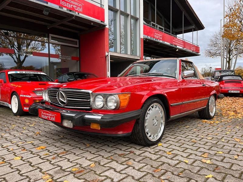 Gebraucht Mercedes 560 231 PS (169 kW) 1986 Signalrot Cabrio
