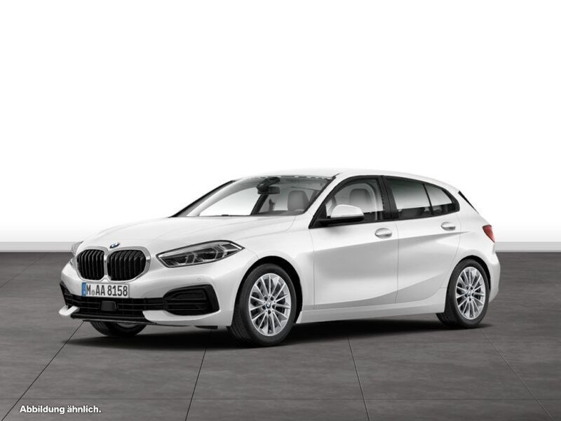 Mineralweiß metallic Gebraucht 2024 BMW 120 Advantage Kleinwagen | 33.044 € (Fairer Preis) - Bild 1/4