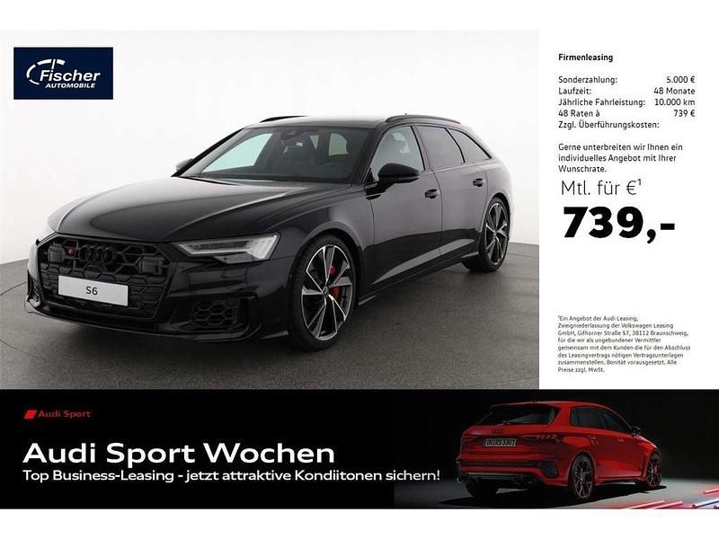 Schwarz Neu 2025 Audi S6 Sport Kombi | 89.980 € (Guter Preis) - Bild 1/4