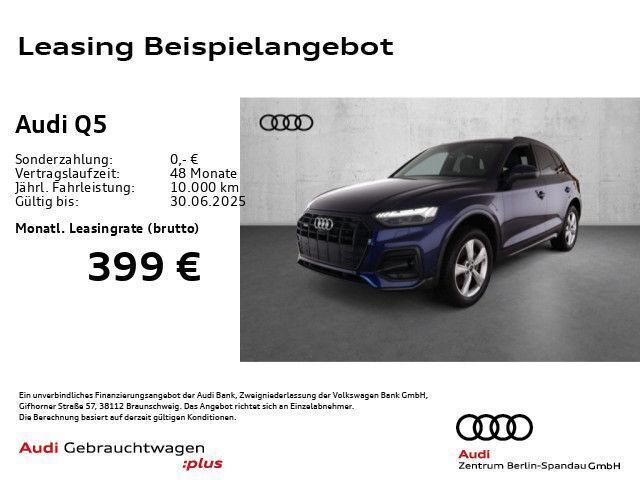 Gebraucht Audi Q5 Ambiente 265 PS (194 kW) 2024 Navarrablau metallic SUV