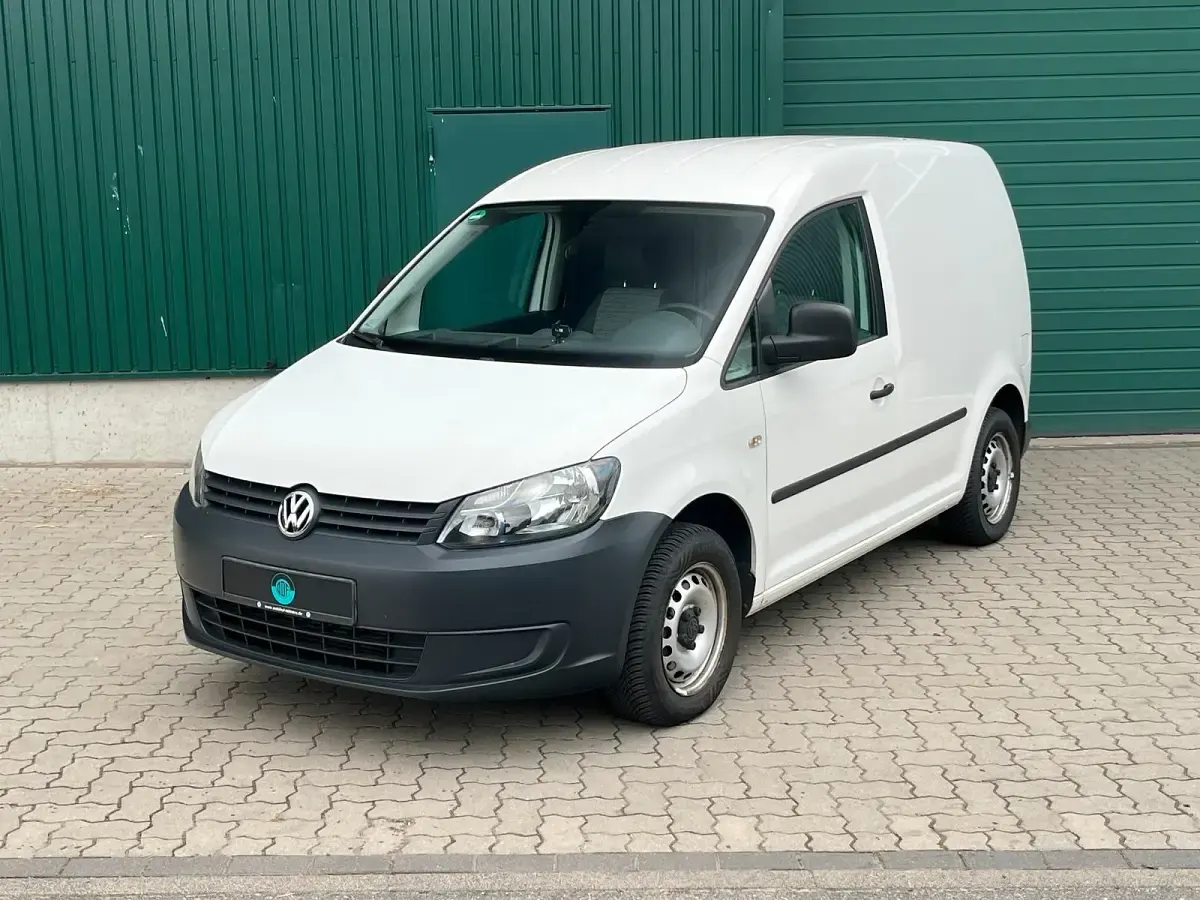 Gebraucht VW Caddy 90 PS (66 kW) 2012 Weiß Van / Kleinbus