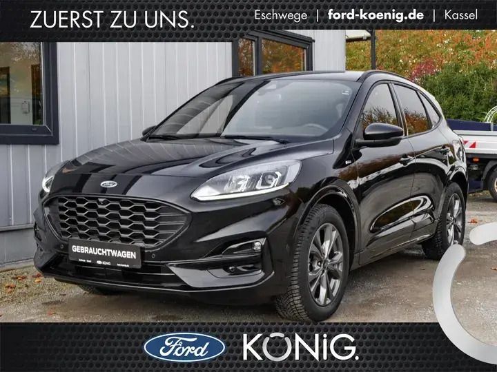 Schwarz Gebraucht 2023 Ford Kuga ST-Line SUV | 29.890 € (Fairer Preis) - Bild 1/4