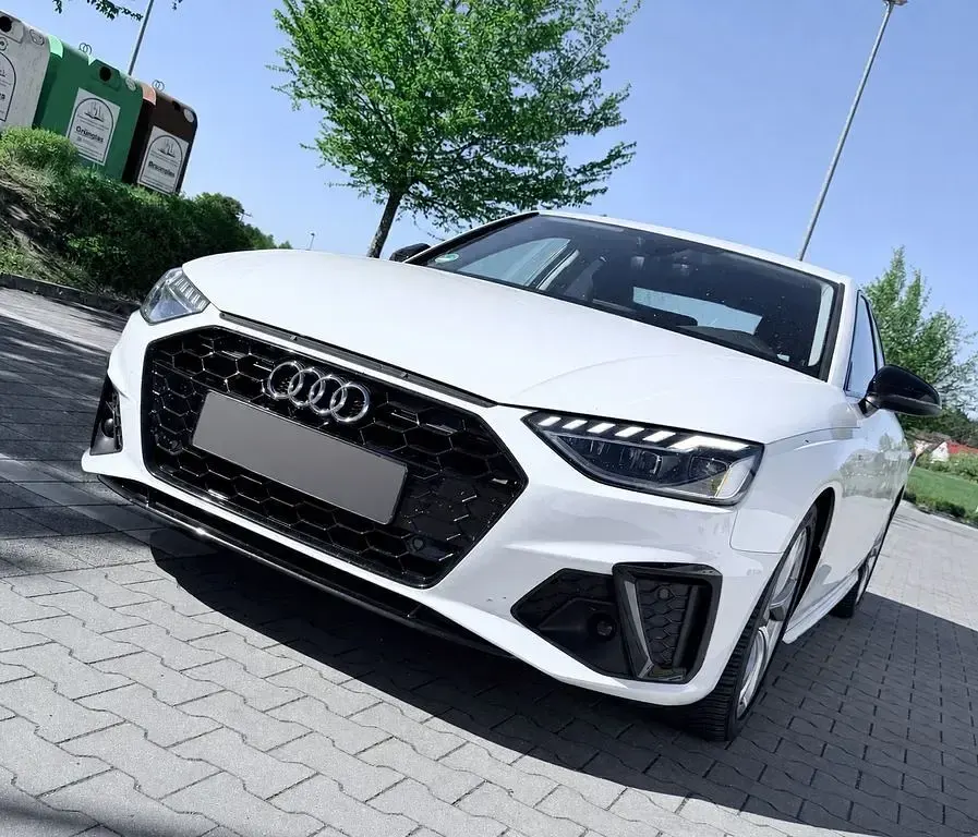 Usata Audi A4 S-Line 163 CV (119 kW) 2021 Bianco Berlina
