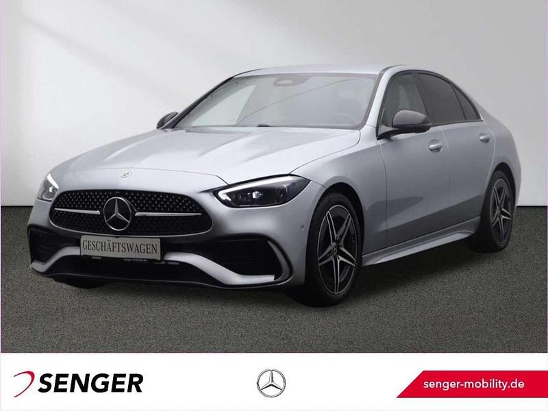 Lack hightechsilber Gebraucht 2025 Mercedes C200 AMG Limousine | 45.970 € (Etwas zu teuer) - Bild 1/3