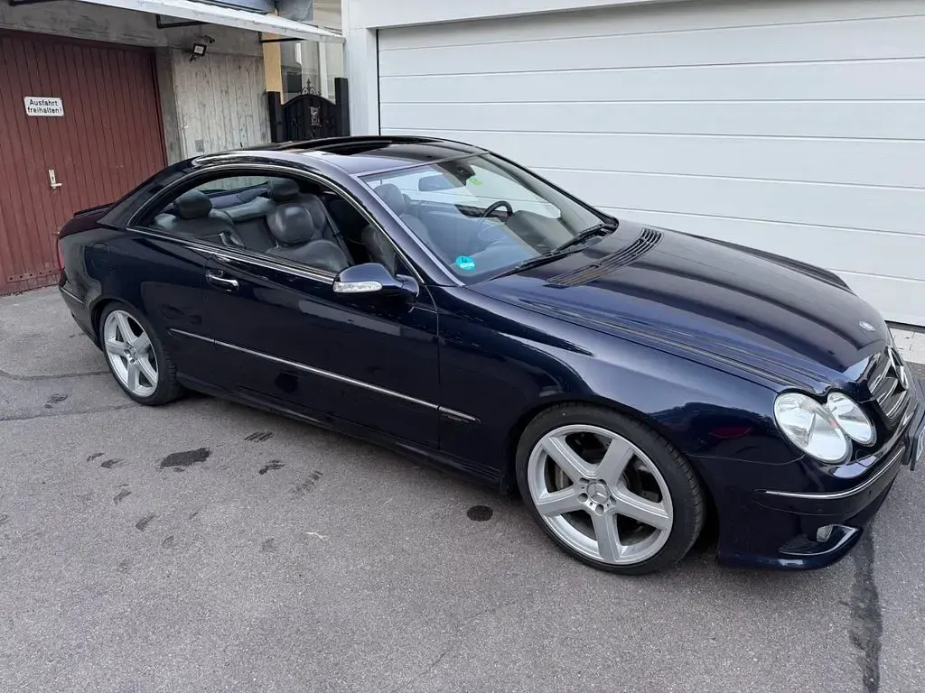 Gebraucht Mercedes CLK350 AMG 272 PS (200 kW) 2005 Blau Coupé