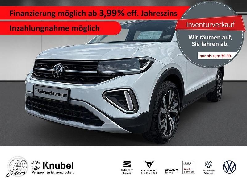 Weiss Gebraucht 2024 VW T-Cross Style SUV | 23.980 € (Fairer Preis) - Bild 1/4