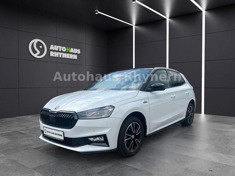 Weiß Gebraucht 2024 Skoda Fabia Monte Carlo Limousine | 22.490 € (Etwas zu teuer) - Bild 1/4