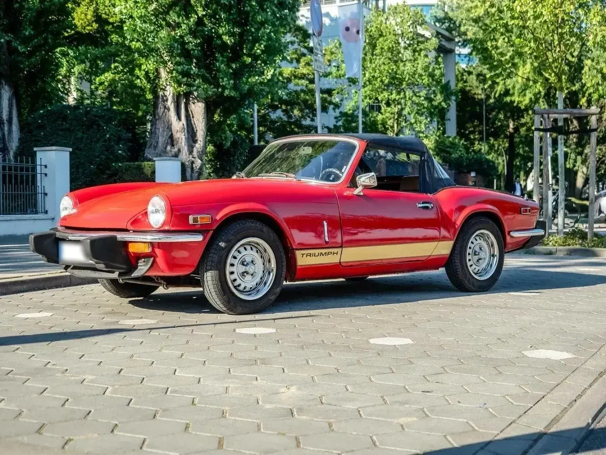 Gebraucht Triumph Spitfire 58 PS (42 kW) 1979 Rot Cabrio